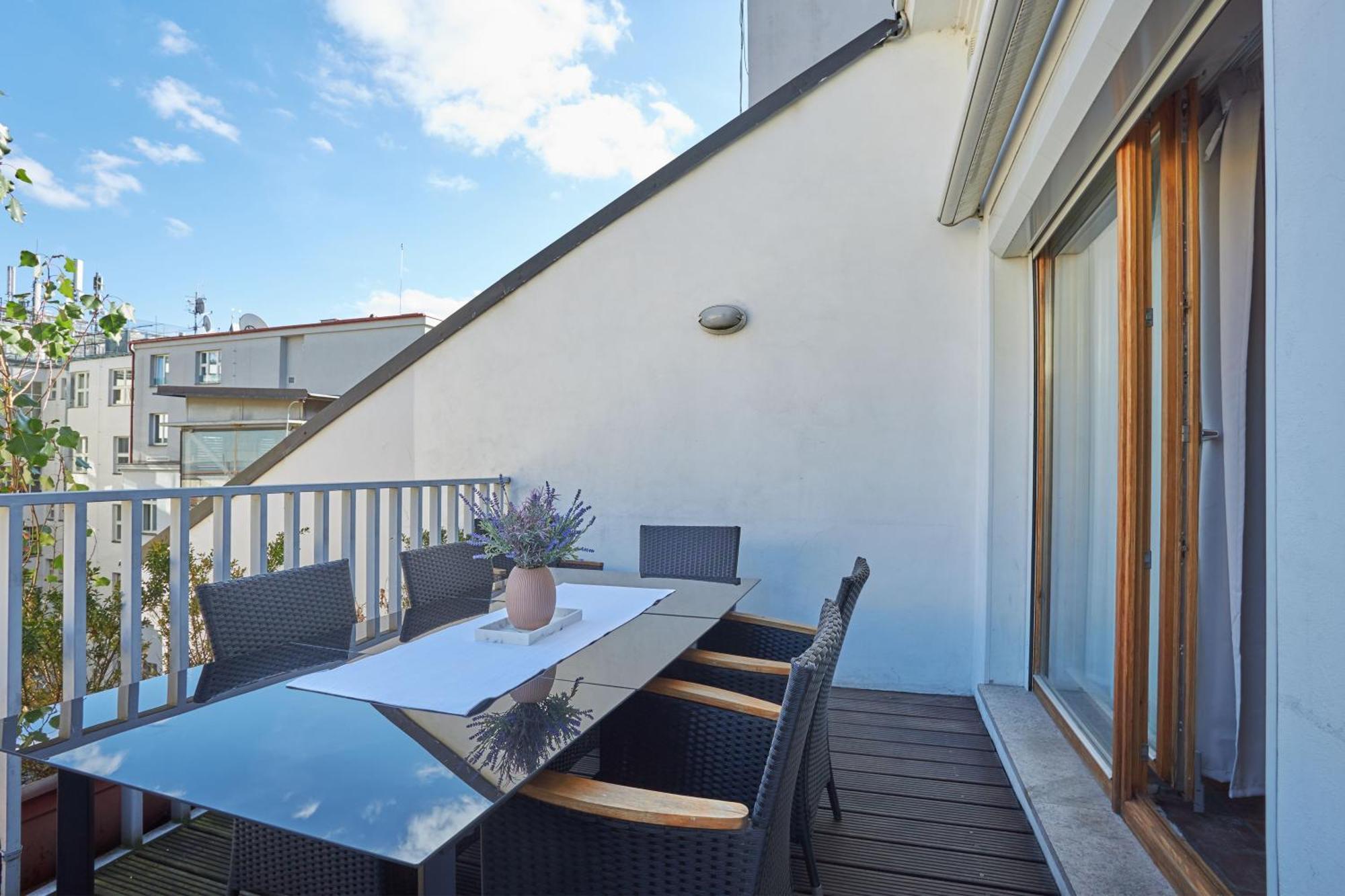Zatecka - Terrace Residence In The Old Town Praga Exterior foto